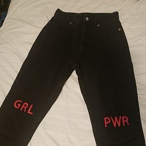 grl pwr jeans